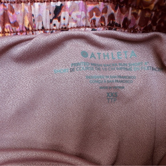 Athleta Mesh Racer Run Shorts NWOT •  XXS - Picture 3 of 7